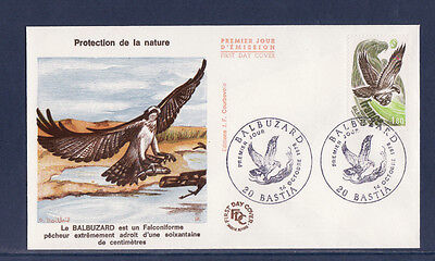 Balbuzard Aigle Pêcheur Document philatélique 1er jour 39-1978 Oiseau 
