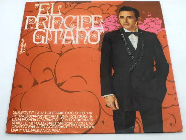 LP el PRINCIPE GITANO xiqueta de la albufera SPAIN 1970 rumba VINILO VINYL