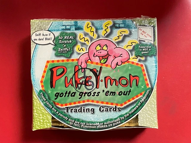 SEALED BOX PUKEY-MON Trading Cards 36 Packs Pukeymon. $9.99 - PicClick