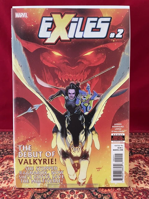 Exiles #2 1st App Tessa Valkyrie 2018 Key Issue NM