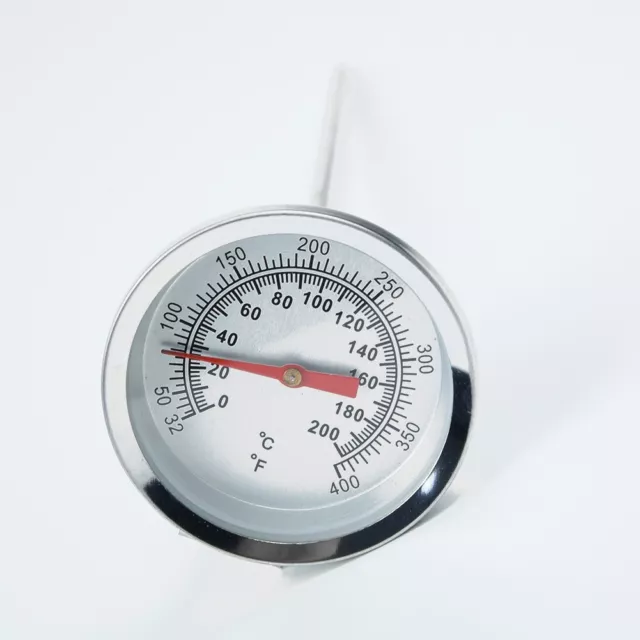 Expérience contrôle précis de la température avec jauge thermomètre en acie
