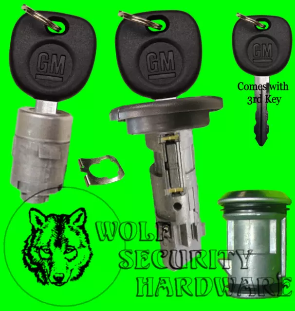 ESCALADE HUMMER IGNITION Switch Lock Cylinder & Single Door & Spare