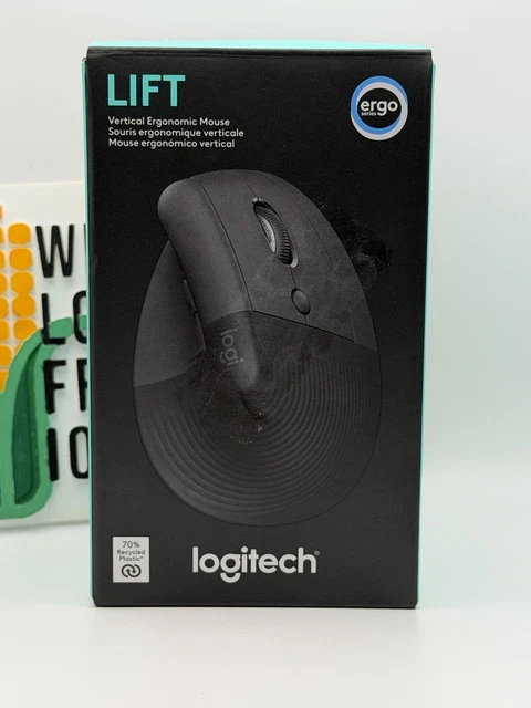 LOGITECH LIFT VERTICAL Ergonomic Mouse Wireless Bluetooth Logi Bolt ...