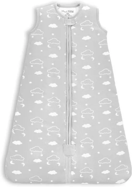 Premium Cotton Baby Grey Sleeping Bag 2.5Tog X 1