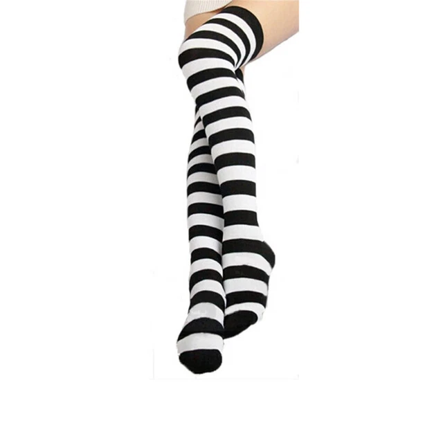 Coppia Gembole Donna Lady a Righe (bianco)