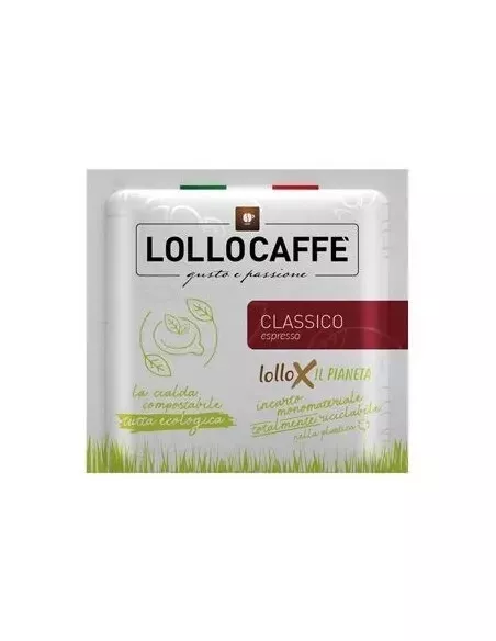 300 Cialde Lollo Caffè Miscela Classico Filtro Carta ESE 44mm