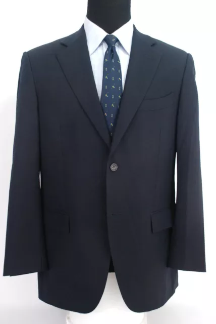 SuitSupply 2Btn Navy Blue Wool Blazer Suit Jacket Dual Vent Men’s 42R
