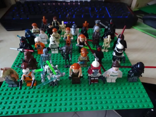 lot de minifigurines lego star wars originales
