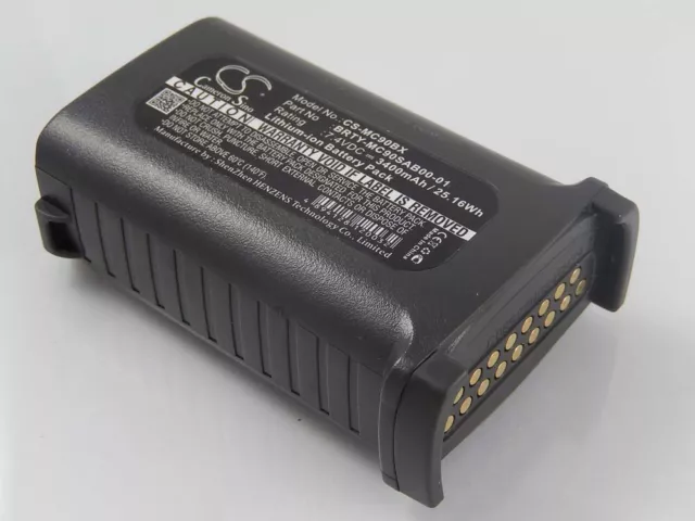 Batterie 3400mAh pour Symbol 21-65587-03, BTRY-MC90GKAB0E-10