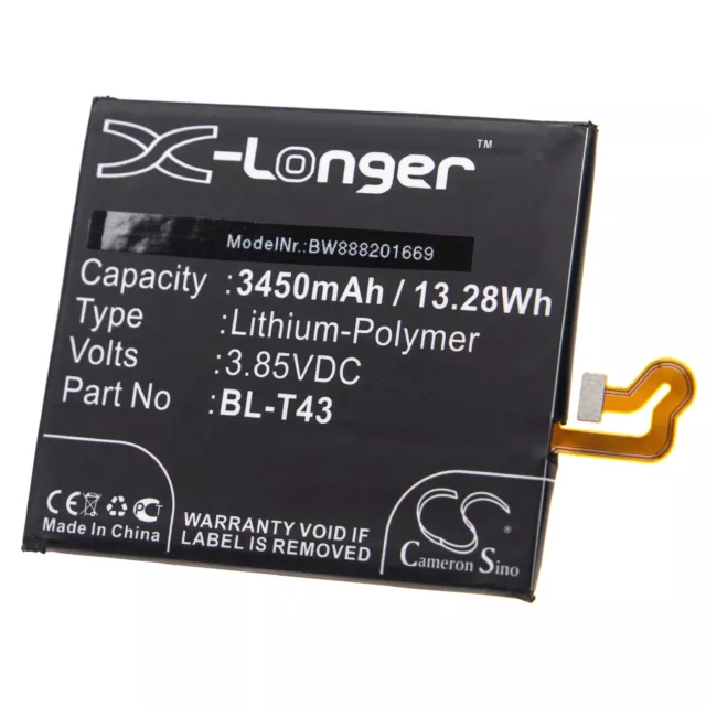 Akku Batterie 3450mAh für LG G810, G8S ThinQ, G8S ThinQ Global