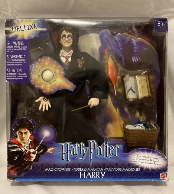 Mattel Harry Potter Deluxe Magic Powers Doll 2003 New In Box Action Figure