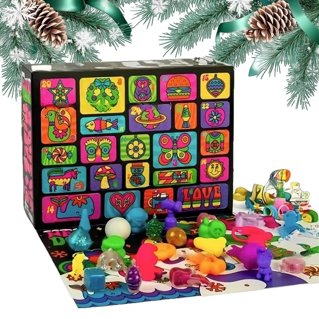 24 DAYS NEE Doh Advent NeeDoh 2025 Christmas Countdown Calendar 23 76 