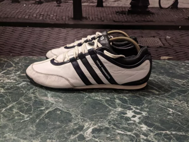 ADIDAS Y3 ADIDAS Yohji Yamamoto Boxing Trainers Q35206 UK Size 9.5 EU 44 White 28.00 PicClick UK