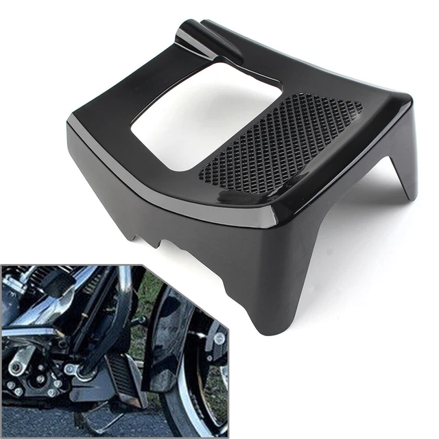 Front Spoilers Radiator Chin Cover Fairing Set Fit Harley Road Street Glide 17+