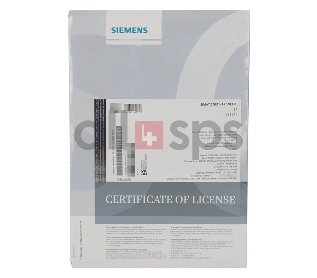 Simatic Net Hardnet-Ie S7 V15 Sp1 - 6Gk1716-1Cb15-0Aa0 (Ns)