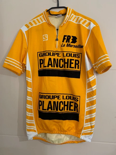 Maillot Vintage De Cyclisme - Course La Marseillaise Sibille Louis Plancher