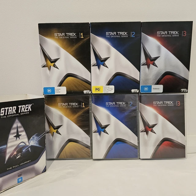 Star Trek The Original Series The Full Journey Seasons 1 - 3 DVD Boxset