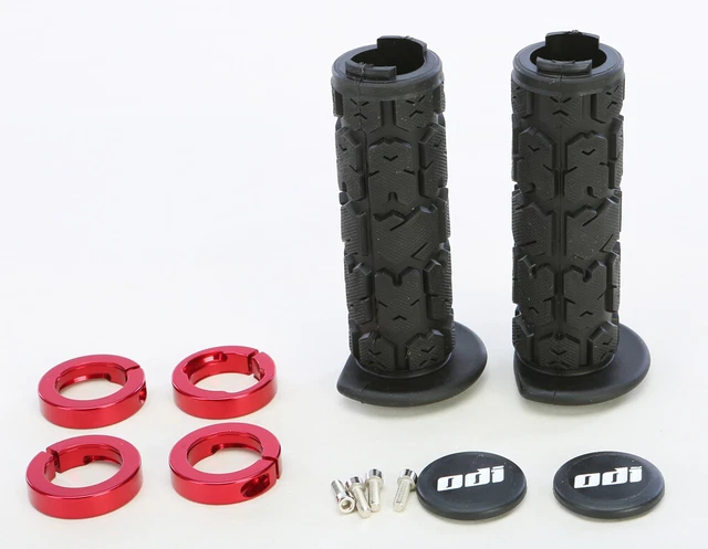 ODI J31RGB-R Atv Rogue Lockon Grip 120Mm Black/Red Made in USA