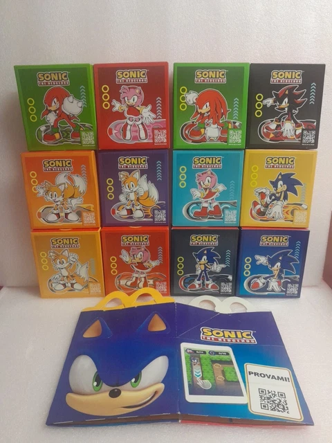 Gioco Set MCDONALD'S HAPPY MEAL 2024 Sonic The Hedgehog Mcdonalds Mcdo Gioco Set ...