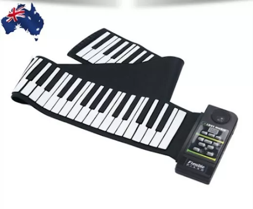 NEW 88 key flexible roll-up electronic soft keyboard piano 2