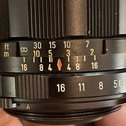 8 Éléments : Near Mint Avec / Capuche PENTAX Super Takumar 50mm F/1.4 Lentille