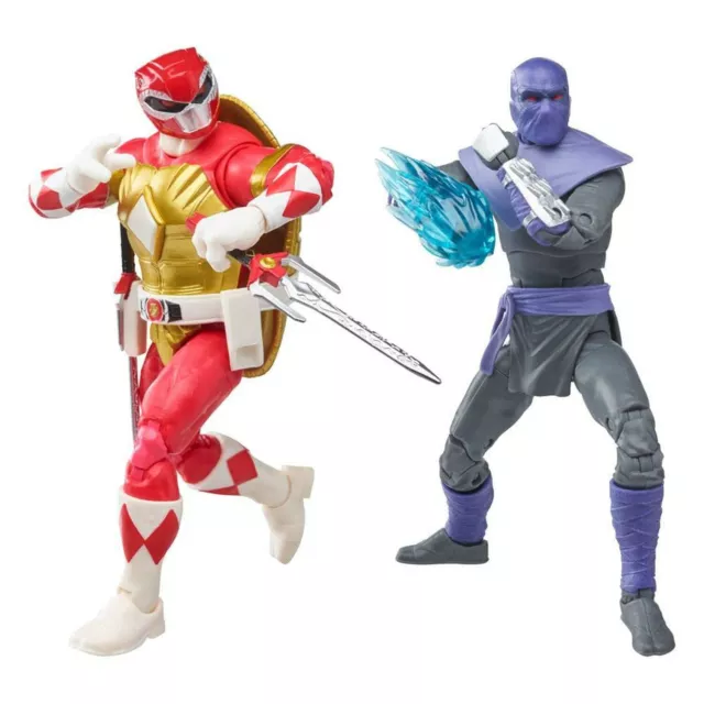 HTG Power Rangers X Teenage Mutant Ninja Turtles Lightning Collection Foot So...