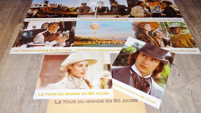 LE TOUR DU MONDE EN 80 JOURS ! j chan jeu photos cinema lobby cards