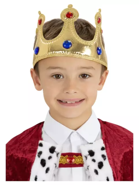 Enfants Royal Couronne King Queen Coronation Déguisement Accessoire Garçon Fille