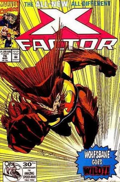 X-Factor (Vol 1) # 76 ( Vryfn Moins ( Vfn Marvel Comics Américain