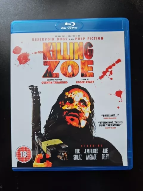 Killing Zoe Blu Ray UK Import