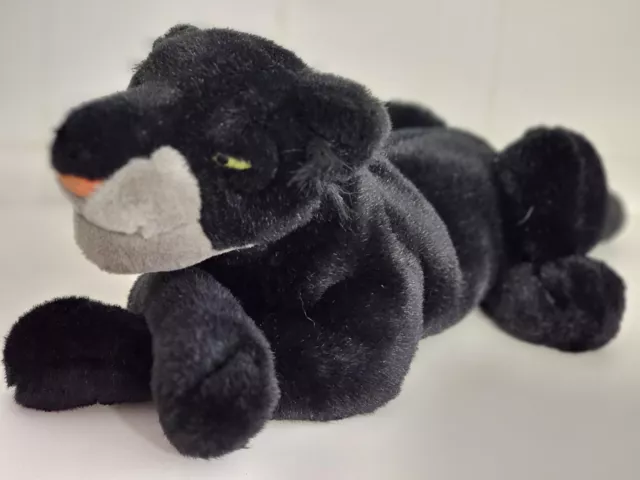 DISNEY JUNGLE BOOK Plush Disneyland paris bagheera soft toy black