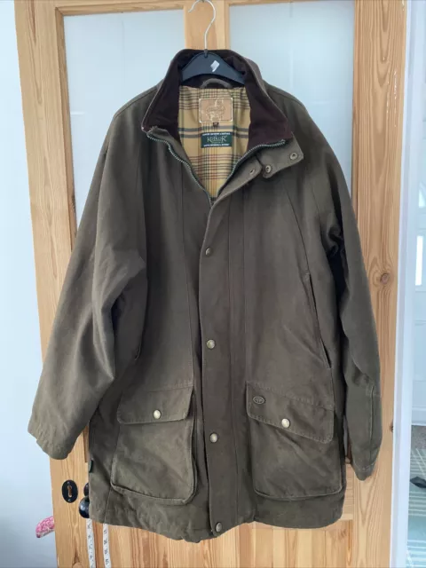 LE CHAMEAU MENS Green Field Shooting Kotkor Jacket In Medium 50.00 PicClick UK