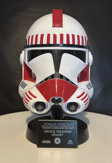 STAR WARS MASTER Replicas .45 Scaled Shock Trooper Clone Helmet