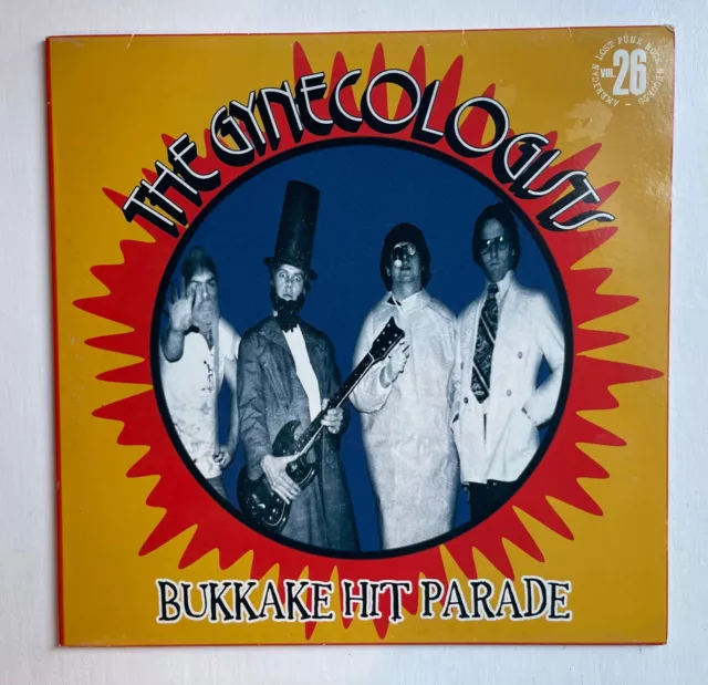 The Gynecologists - Bukkake Hit Parade * Lp Vinyl * Rur 026 * Free P&P Uk *