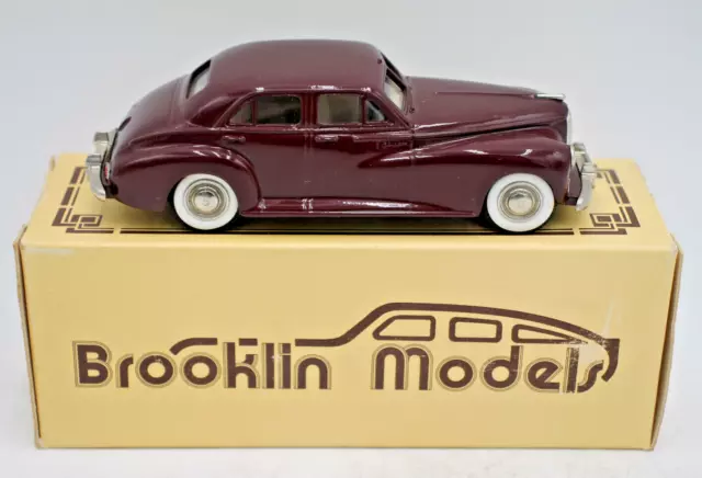 Brooklin Models 1/43rd BRK 18 1941 Packard Clipper Boxed - Good Used Condition