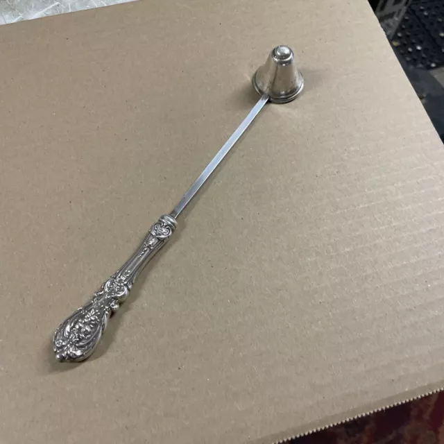 Vintage Reed & Barton Sterling Silver Candle Snuffer- Francis I Pattern - Nice