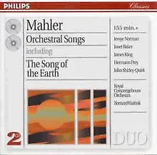 Mahler - Orchestral Songs (including Song Of The Earth)... | CD | condition good