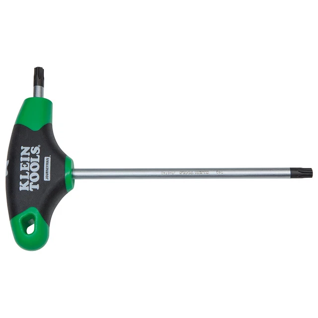 Llave hexagonal T40 Torx con mango en T Journeyman, herramientas Klein de 6 pulgadas JTH6T40