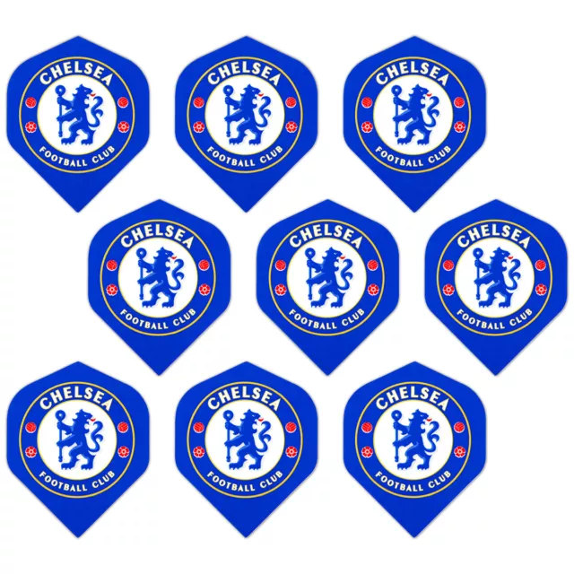 FOCO Officially Licensed Chelsea Football Club  Dart Flights  3 Sets Per Pack