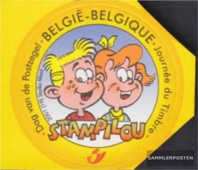 Belgique 3073 (complète edition) neuf avec gomme originale 2001 comics