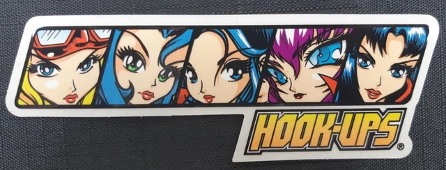 Skateboard Hook-Ups Collection Vintage - Graphiques Exclusifs Japon Années 1990 - Rare