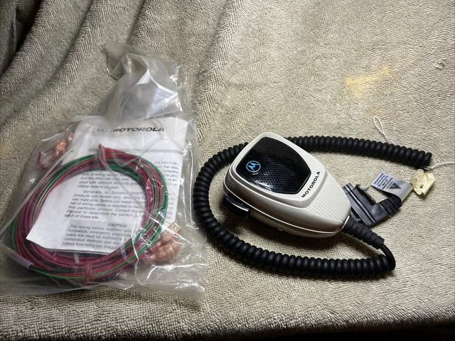 Motorola Mobile Radio HMN1061A Astro Spectra Microphone Alarm Relay Kit
