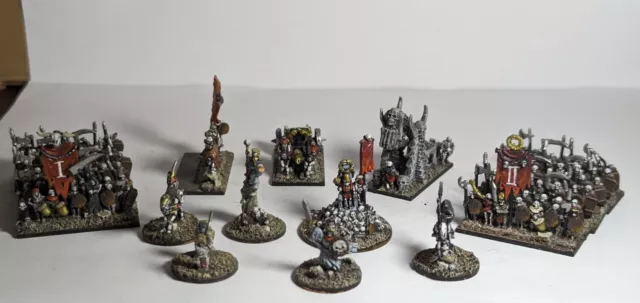 WARMASTER UNDEAD ARMY Games Workshop Warhammer Original 10mm Metal OOP