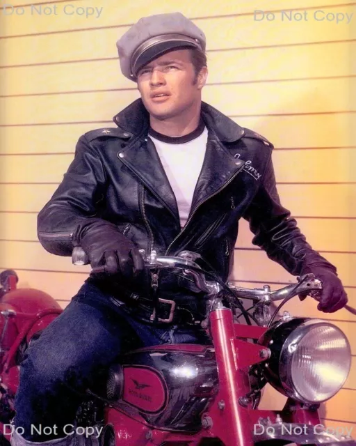 8x10 The Wild One 1953 PHOTO photograph picture print marlon brando young