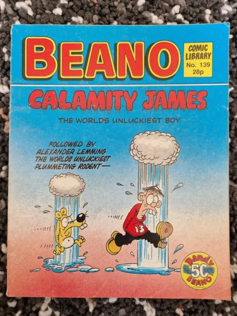 Beano Comic Library No. 139 - Calamity James - The World's Unluckiest Boy