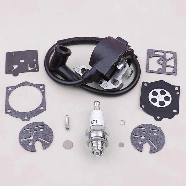 Carkio Compatible With Carburateur Bobine D'allumage Bougie D'allumage