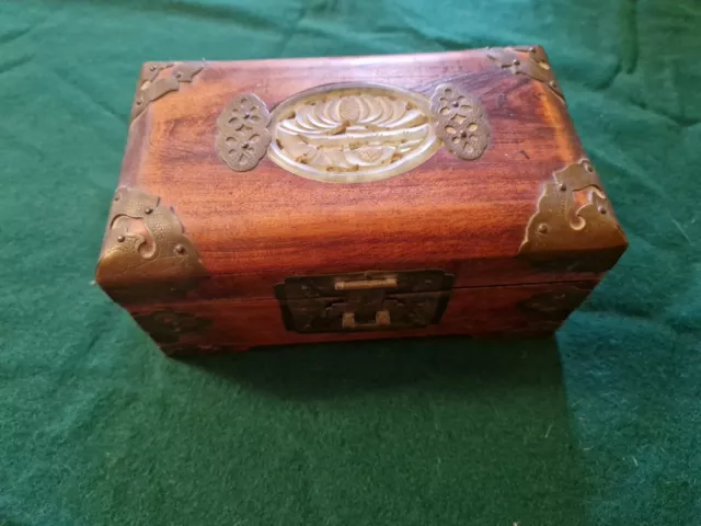 Vintage, Wood, Chinese Jewellery Box