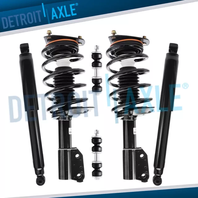 Front Struts Rear Shock Absorbers + Sway Bars for Venture Silhouette Montana FWD