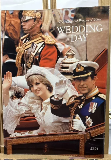 The Prince and  Princess Of Wales' Wedding Day Magazine -  In Good Condition