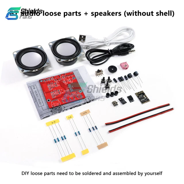 DIY BLUETOOTH SPEAKER Kit Stereo Amplifier Sound Circuit Board
